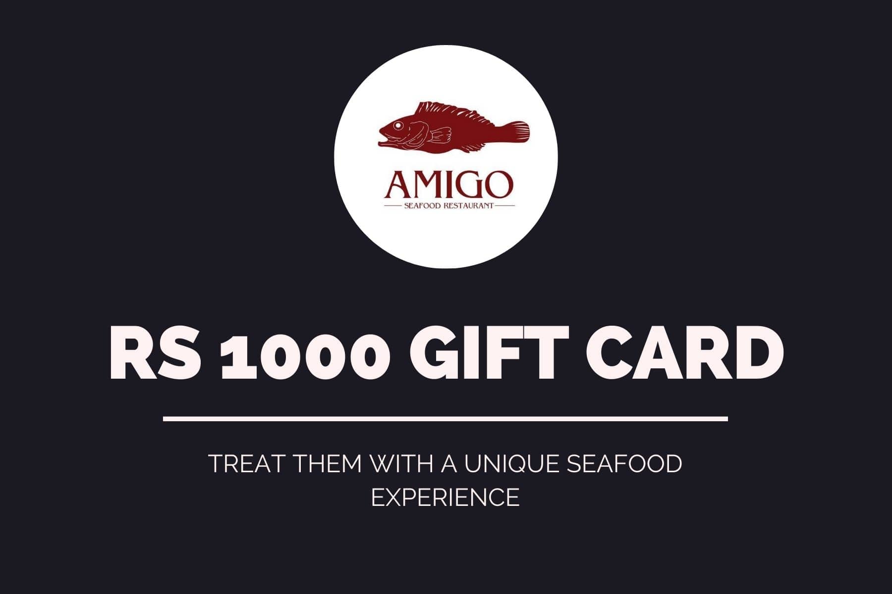 Get your Restaurant Amigo gift card or voucher directly by e-mail